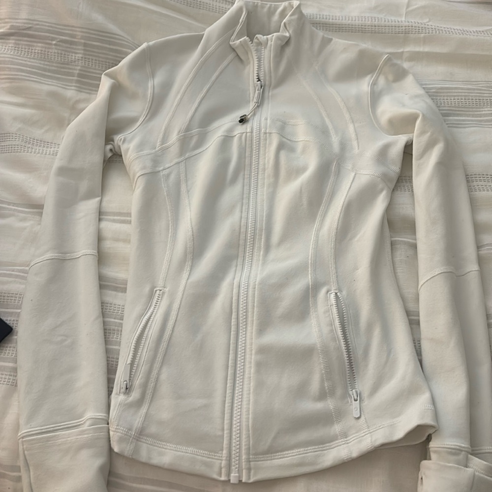 Lululemon white define jacket